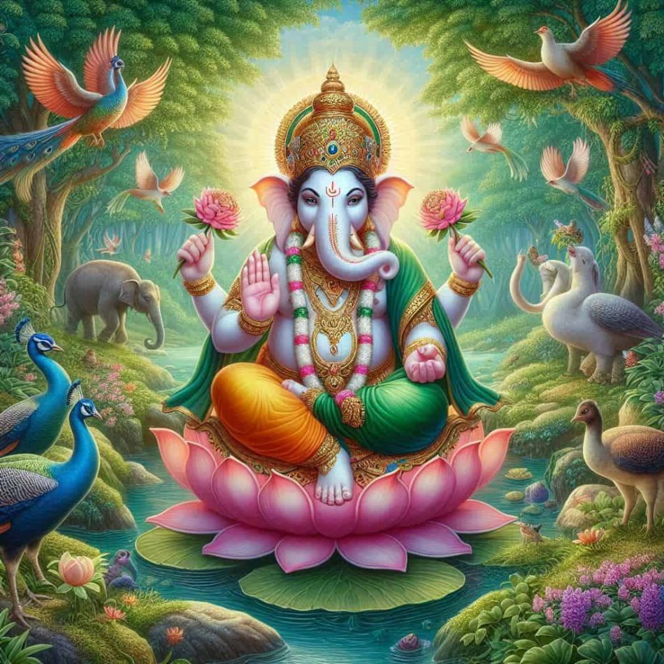 Ganesha as the prosperity god - God of prosperity